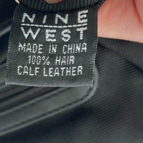 Hair Calf Leather Leopard/Cheetah Print Satchel bag Cottagecore Grandmacore - Picture 2 of 15